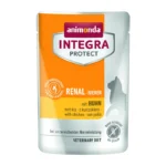 Animonda Integra Protect Renal Υγρή Τροφή για Ενήλικες Γάτες σε Φακελάκι με Κοτόπουλο Διαίτης, χωρίς Σιτηρά 85gr A5-86632