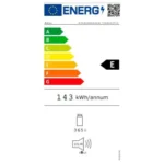 Beko Ψυγείο Συντήρησης 365lt NoFrost Υ186.5xΠ59.7xΒ70.9εκ. Inox B3RMLNE444HXB
