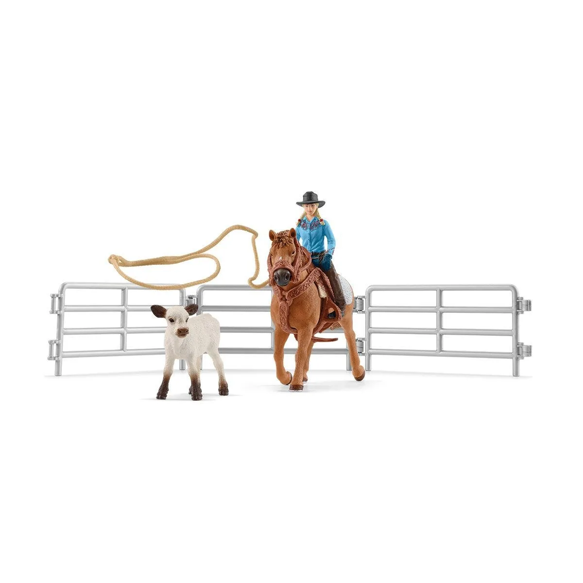 20220914095605_schleich_s_paichnidi_miniatoura_cowgirl_team_gia_3_eton_42577 Schleich-S Cowgirl Team για 3+ Ετών 42577 - Image 1