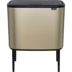 Brabantia Bo Κάδος Απορριμμάτων Champagne 33lt 304644