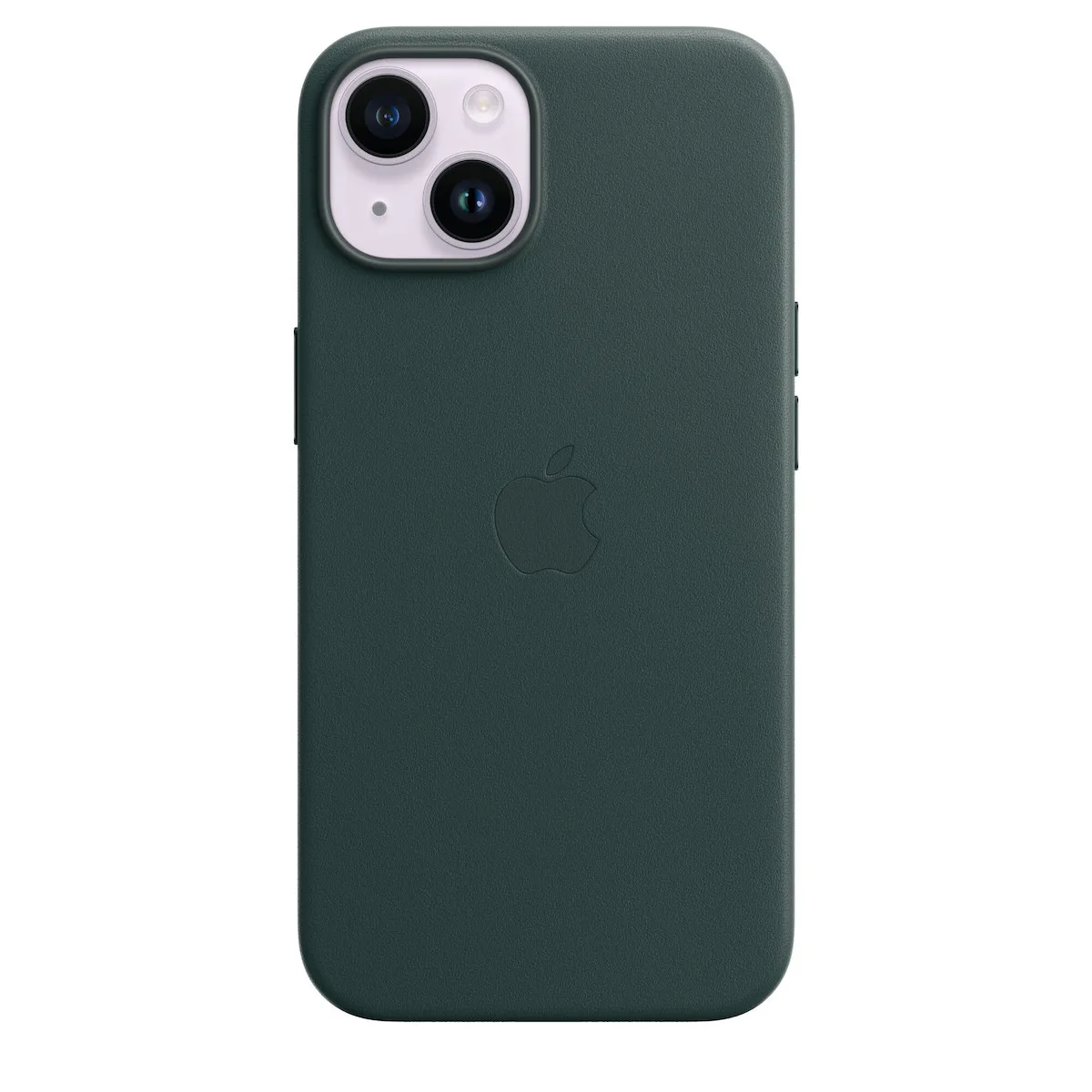 20220914180638_28726578 Apple Leather Case with MagSafe Back Cover Δερμάτινο Forest Green (iPhone 14) MPP53ZM/A - Image 1