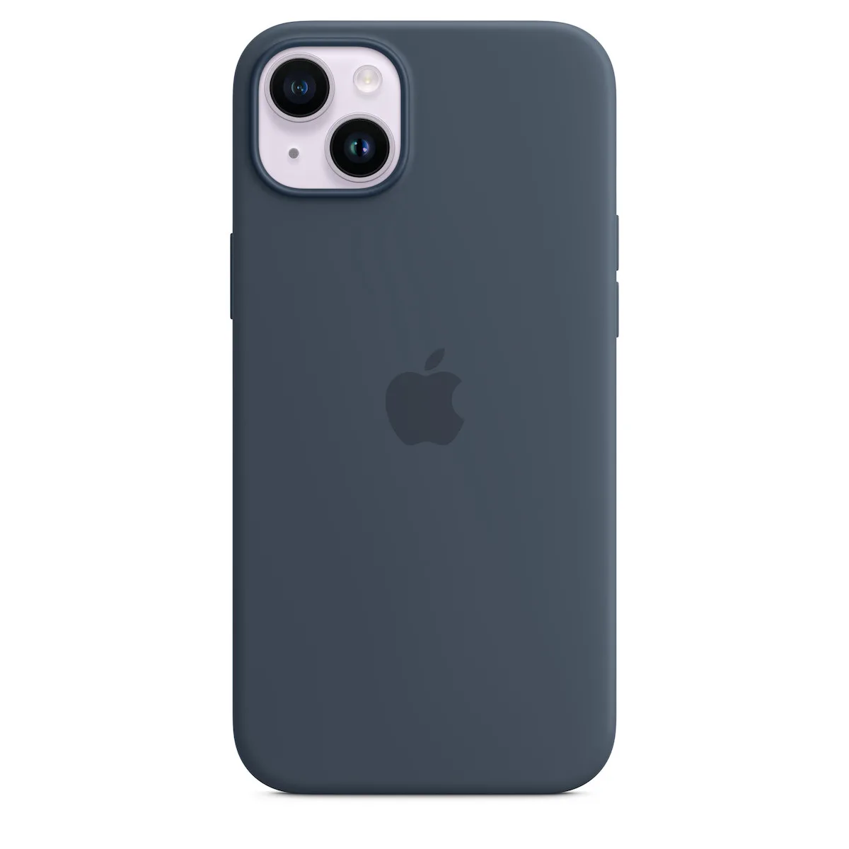 20220914180819_087d627d Apple Silicone Case with MagSafe Back Cover Σιλικόνης Storm Blue (iPhone 14 Plus) MPT53ZM/A - Image 1