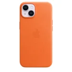 Apple Leather Case with MagSafe Back Cover Δερμάτινο Πορτοκαλί (iPhone 14) MPP83ZM/A