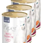 Dolina Noteci Piper Adult Υγρή Τροφή για Ενήλικες Γάτες σε Κονσέρβα με Σολομό χωρίς Σιτηρά 400gr