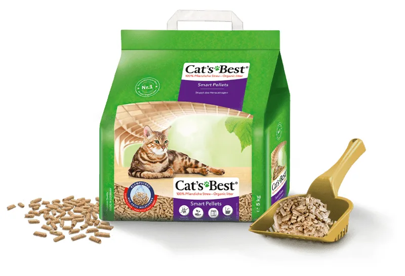 20220916145753_f687cb6b Cat's Best Smart Pellets Pellet Γάτας χωρίς Άρωμα 10kg / 20lt - Image 1