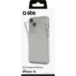 SBS Skinny Back Cover Σιλικόνης Διάφανο (iPhone 14) TESKINIP1461T