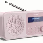 Sharp Tokyo Φορητό Ραδιόφωνο Επαναφορτιζόμενο DAB+ με Bluetooth και USB Ροζ