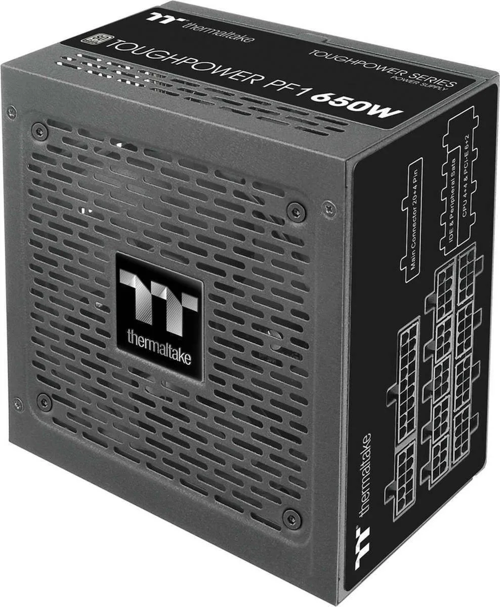 20220923110934_thermaltake_toughpower_pf1_1050w_trofodotiko_ypologisti_full_modular_80_plus_platinum Thermaltake Toughpower PF1 1050W Μαύρο Τροφοδοτικό Υπολογιστή Full Modular 80 Plus Platinum - Image 1