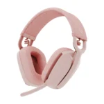 Logitech Zone Vibe 100 Ασύρματα On Ear Multimedia Ακουστικά με μικροφωνο και σύνδεση Bluetooth σε Ροζ χρώμα