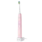 Philips Sonicare ProtectiveClean 4500 Ηλεκτρική Οδοντόβουρτσα με Χρονομετρητή και Αισθητήρα Πίεσης Ροζ