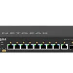 NetGear GSM4210PD Managed L2 PoE Switch με 9 Θύρες Gigabit (1Gbps) Ethernet και 1 SFP Θύρα
