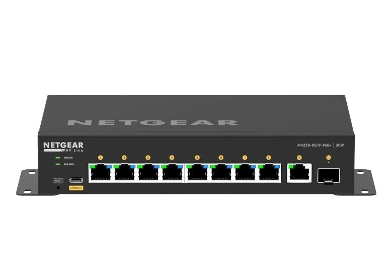 NetGear GSM4210PD Managed L2 PoE Switch με 9 Θύρες Gigabit (1Gbps) Ethernet και 1 SFP Θύρα - Image 1