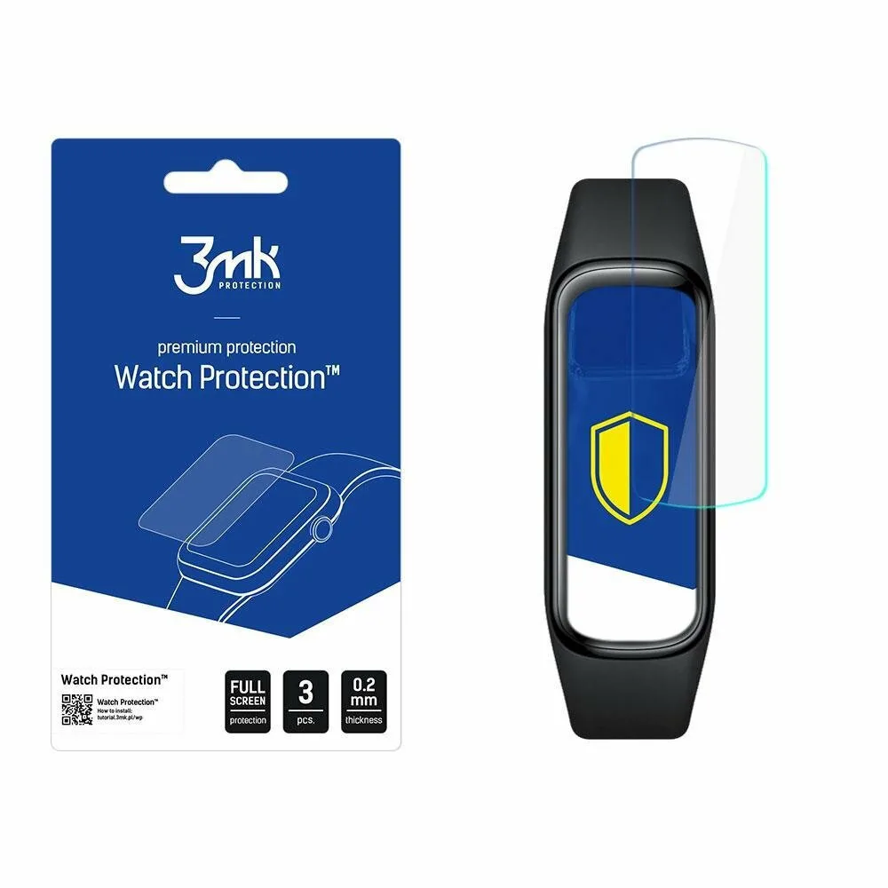3MK v. ARC+ Full Face Tempered Glass για το Samsung Gear Fit 2 / Fit 2 Pro 3τμχ - Image 1