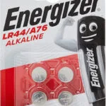 Energizer A76 Αλκαλικές Μπαταρίες Ρολογιών LR44 1.5V 4τμχ