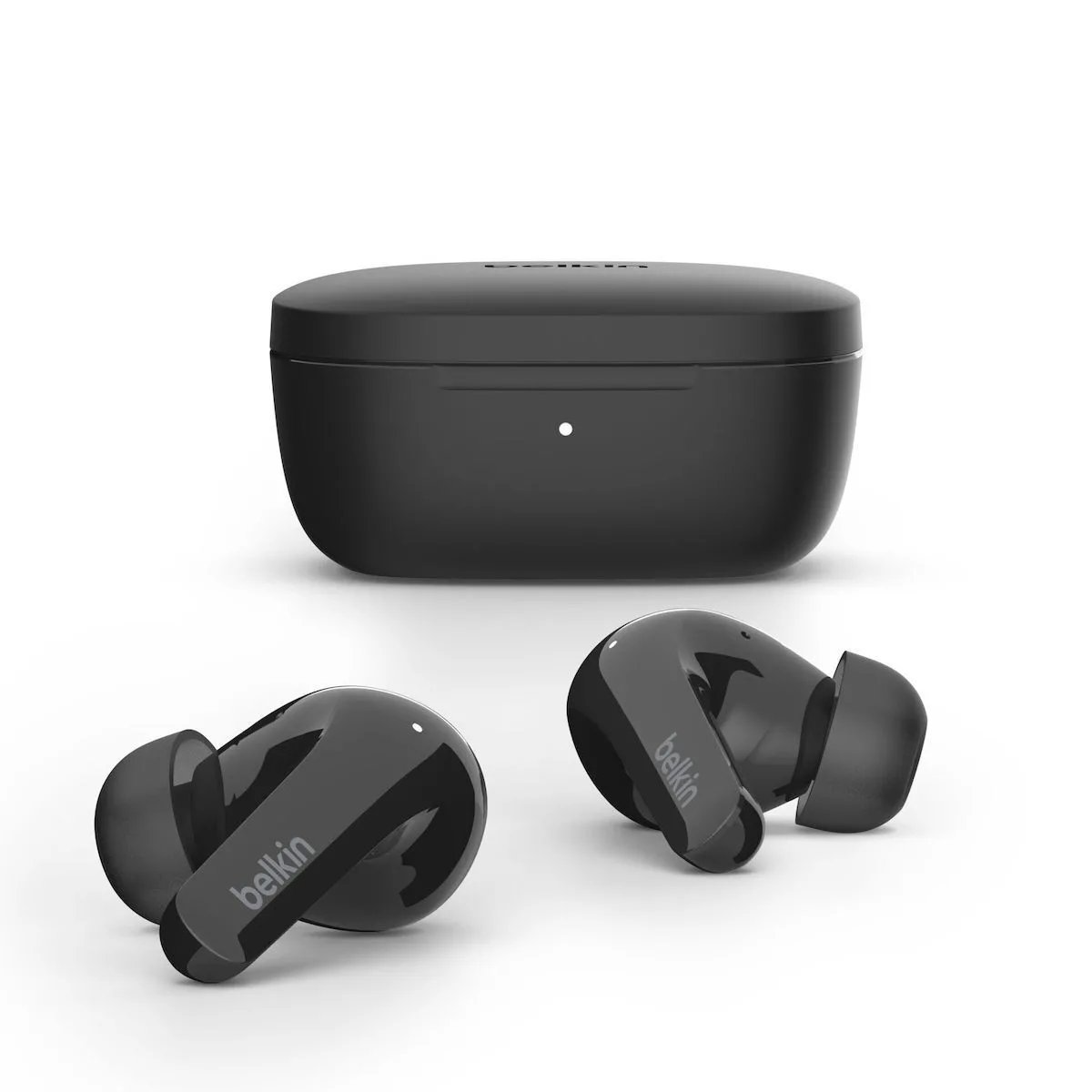 Belkin Soundform Flow In-ear Bluetooth Handsfree Ακουστικά με Αντοχή στον Ιδρώτα και Θήκη Φόρτισης Μαύρα - Image 1