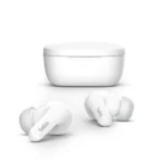 Belkin Soundform Flow In-ear Bluetooth Handsfree Ακουστικά με Αντοχή στον Ιδρώτα και Θήκη Φόρτισης Λευκά