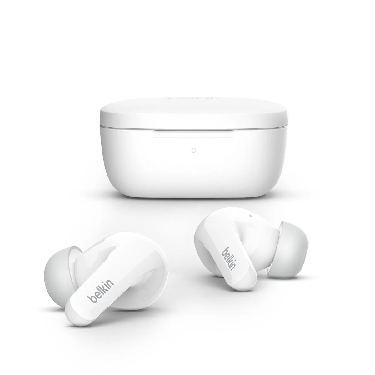 Belkin Soundform Flow In-ear Bluetooth Handsfree Ακουστικά με Αντοχή στον Ιδρώτα και Θήκη Φόρτισης Λευκά - Image 1