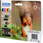 Epson 478XL Γνήσιο Πακέτο 6 Μελανιών Εκτυπωτή InkJet Photo Γκρι / Κίτρινο / Κυανό / Κόκκινο / Ματζέντα / Μαύρο (C13T379D4010)
