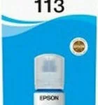 Epson 113 Γνήσιο Μελάνι Εκτυπωτή InkJet Κυανό (C13T06B240)