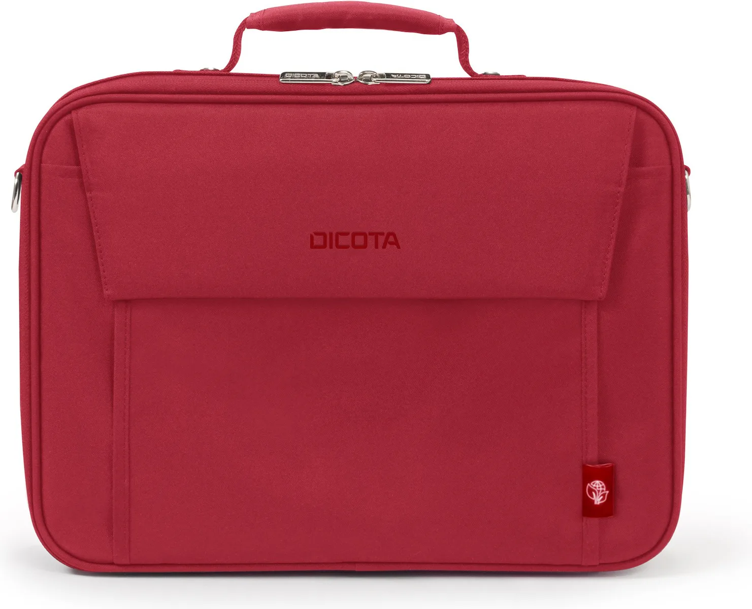 Dicota Eco Multi BASE Τσάντα Ώμου / Χειρός για Laptop 15.6" σε Κόκκινο χρώμα - Image 1