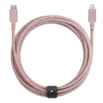 Native Union Belt Braided USB-C to Lightning Cable Ροζ 3m