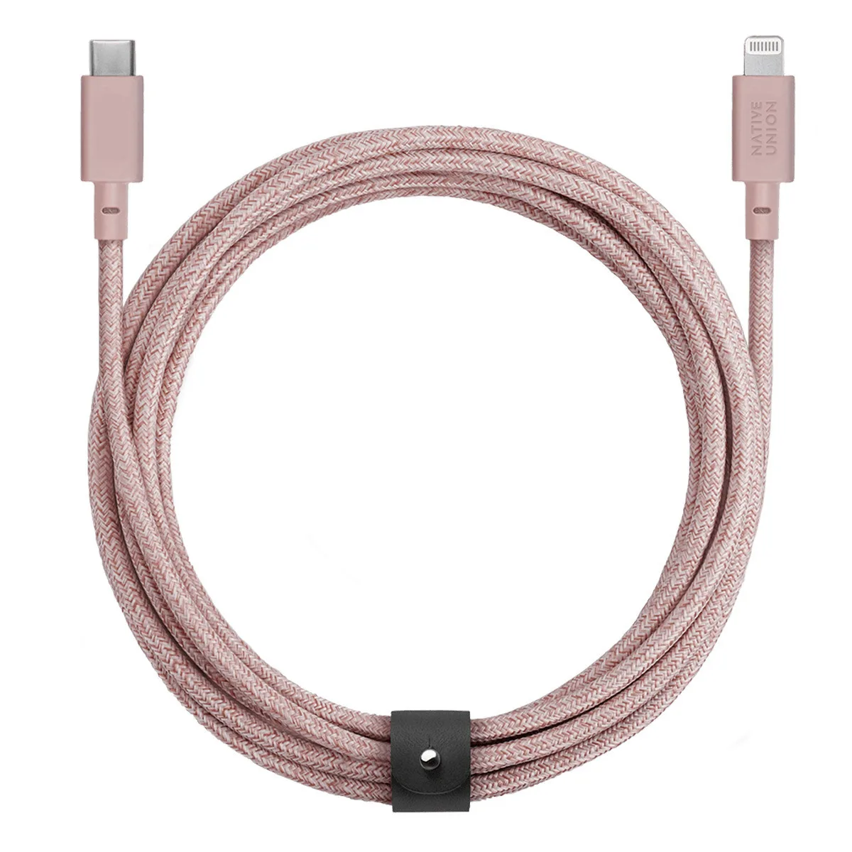 Native Union Belt Braided USB-C to Lightning Cable Ροζ 3m - Image 1