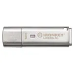 Kingston IronKey Locker+ 50 32GB USB 3.2 Stick Ασημί