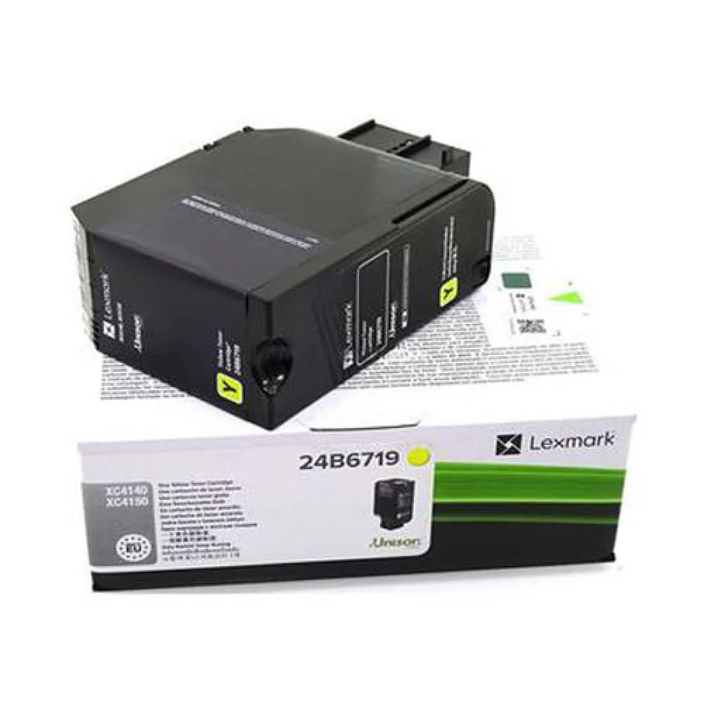 Lexmark 24B6719 Γνήσιο Toner Laser Εκτυπωτή Κίτρινο 13000 Σελίδων 24B6719 - Image 1