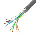 Lanberg F/UTP Cat.5e Καλώδιο Δικτύου Ethernet χωρίς ακροδέκτες 305m Γκρι 1τμχ LCF5-10CC-0305-S