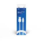Savio Regular USB 2.0 to micro USB Cable Λευκό 3m (CL-167)