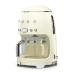 Smeg Προγραμματιζόμενη DCF02CREU Καφετιέρα Φίλτρου 1050W Beige
