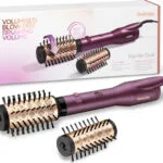 Babyliss Big Hair Dual Κεραμική Ηλεκτρική Βούρτσα με Αέρα & Περιστρεφόμενη Κεφαλή για Ίσιωμα και Μπούκλες 650W AS950E