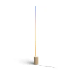 Philips LED Φωτιστικό Δαπέδου Υ145εκ. με RGBW Φως 1800lm Λευκό 929003479701