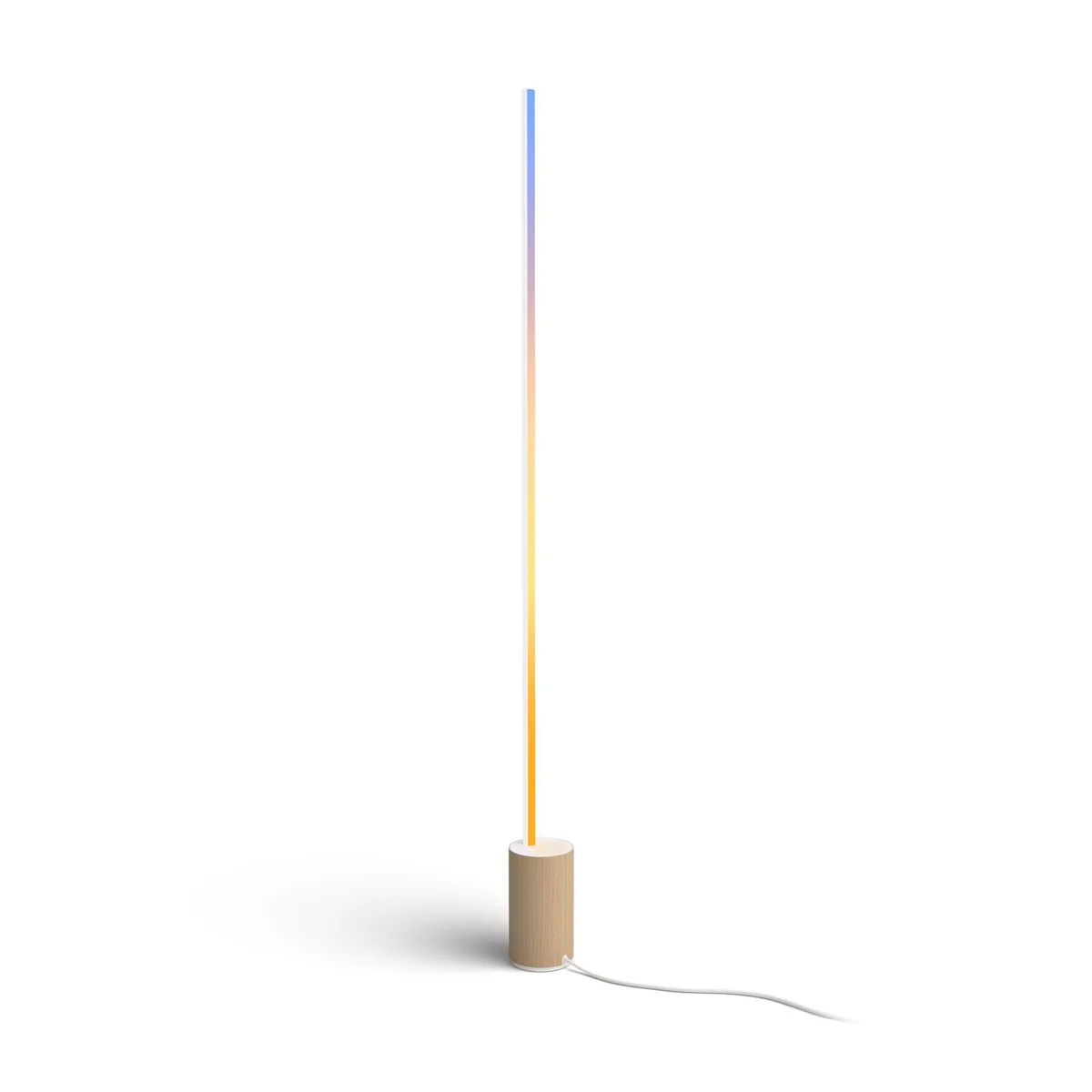 20221003104535_philips_epitrapezio_diakosmitiko_fotistiko_led_se_leyko_chroma_929003479701 Philips LED Φωτιστικό Δαπέδου Υ145εκ. με RGBW Φως 1800lm Λευκό 929003479701 - Image 1