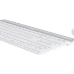 Logitech MK470 Ασύρματο Σετ Πληκτρολόγιο & Ποντίκι Αγγλικό US Λευκό