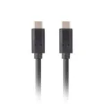 Lanberg USB 3.2 Cable USB-C male - USB-C 100W Μαύρο 1m (CA-CMCM-32CU-0010-BK)