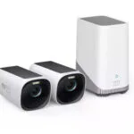 Eufy Σύστημα Παρακολούθησης EufyCam 3 S330 2 Ασύρματων Καμερών IP 8MP με Control Hub T88713W1