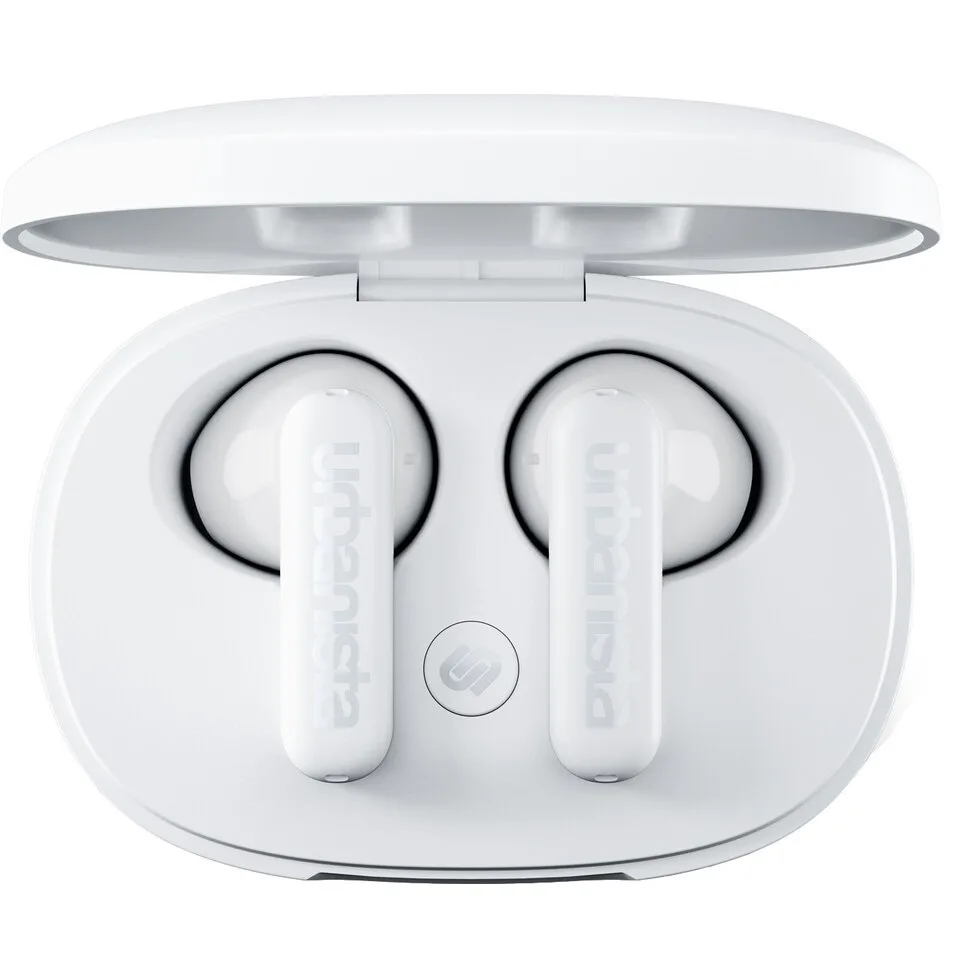 Urbanista Copenhagen Earbud Bluetooth Handsfree Ακουστικά με Αντοχή στον Ιδρώτα και Θήκη Φόρτισης Pure White - Image 1