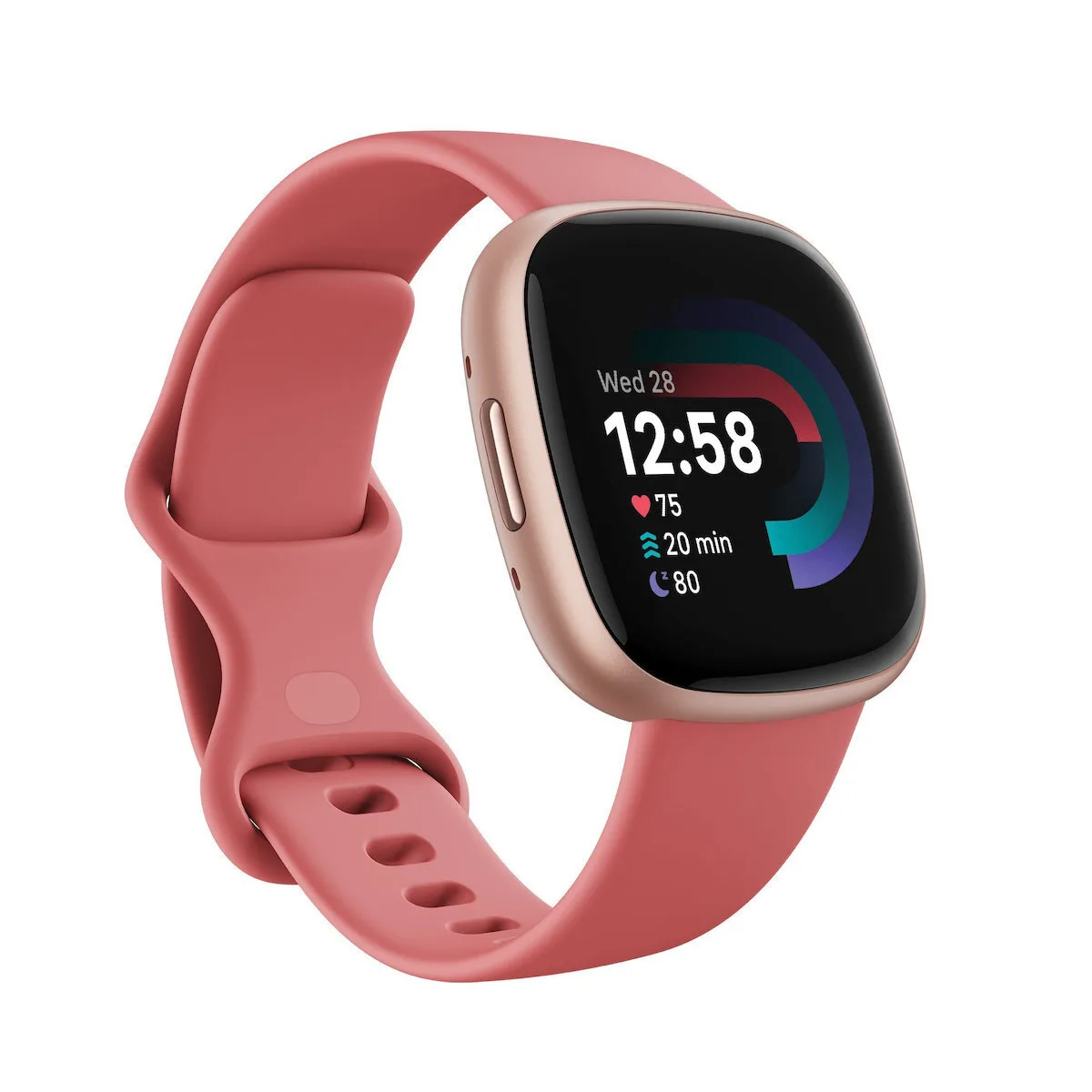 20221011121300_fitbit_versa_4_aluminium_adiavrocho_smartwatch_me_palmografo_pink_sand_copper_rose Fitbit Versa 4 Aluminium 41mm Αδιάβροχο Smartwatch με Παλμογράφο (Pink Sand/Copper Rose) - Image 1