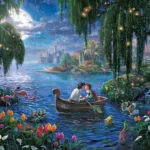 Puzzle The Little Mermaid and Prince Eric 2D 1000 Κομμάτια 57370