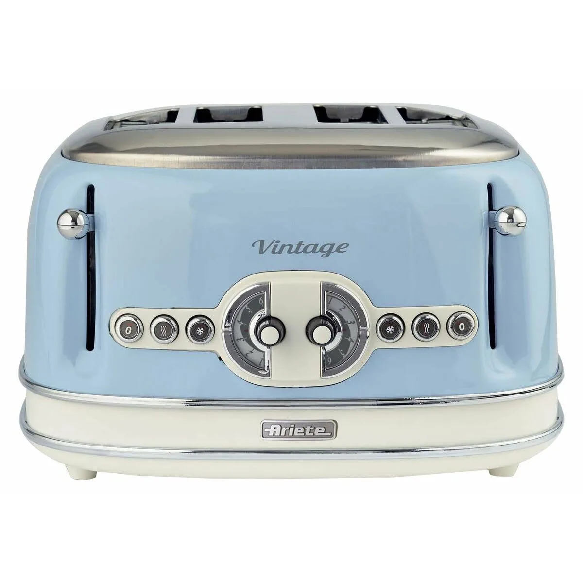 20221012170022_187deaa4 Ariete Vintage 00C015605AR0 Φρυγανιέρα 4 Θέσεων 1600W Μπλε - Image 1