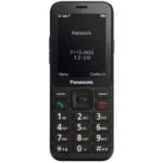 Panasonic KX-TU250 Single SIM Κινητό με Μεγάλα Κουμπιά Μαύρο