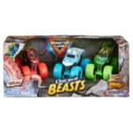 Spin Master Monster Jam - Charged Beasts Σετ Αυτοκινητάκια 1:64 Monster Truck για 3+ Ετών