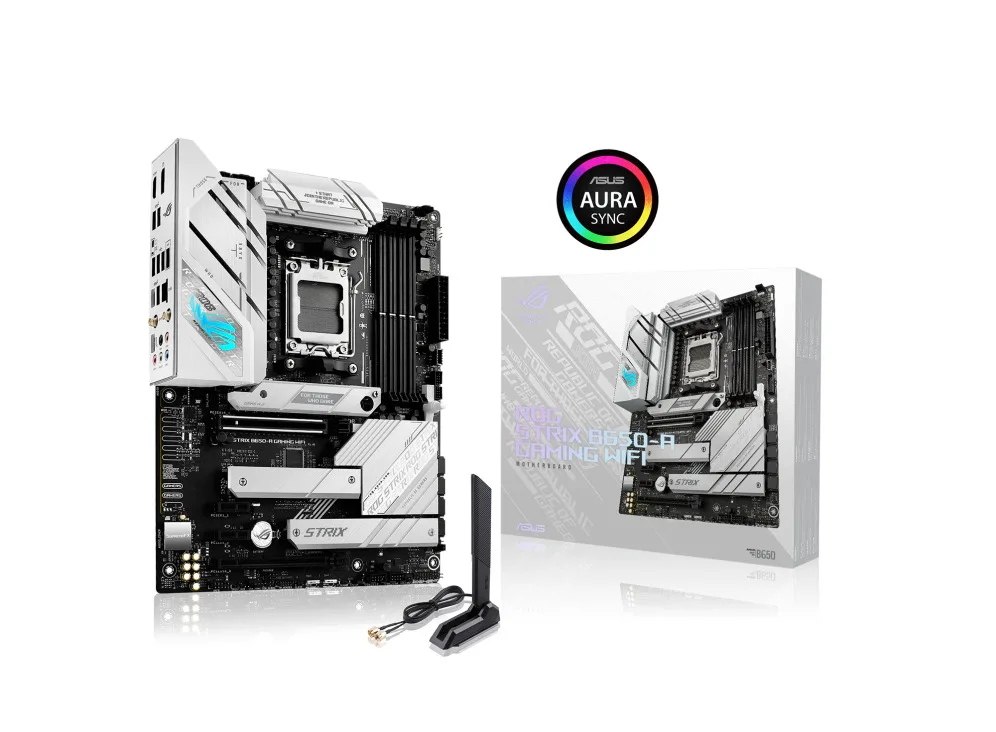Asus Rog Strix B650-A Gaming WIFI Motherboard ATX με AMD AM5 Socket 90MB1BP0-M0EAY0 - Image 1