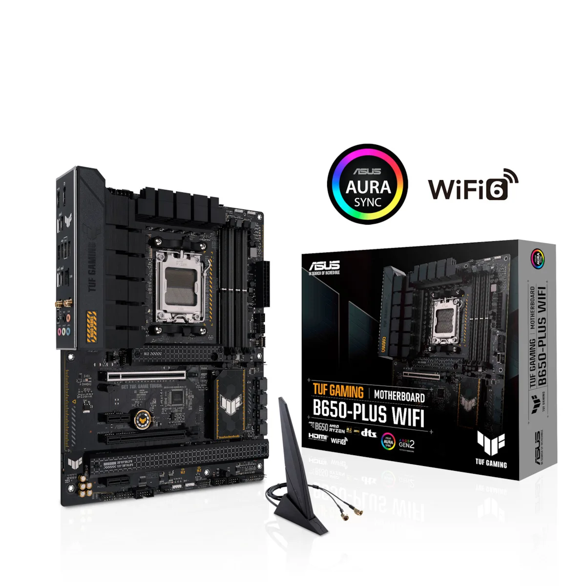 Asus TUF Gaming B650-PLUS WIFI Motherboard ATX με AMD AM5 Socket 90MB1BZ0-M0EAY0 - Image 1