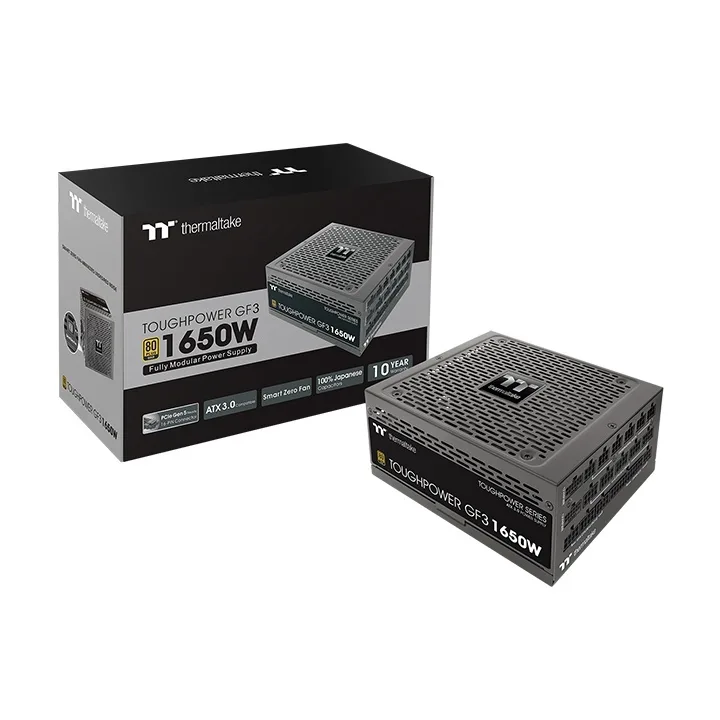 Thermaltake ToughPower GF3 1650W Μαύρο Τροφοδοτικό Υπολογιστή Full Modular 80 Plus Gold - Image 1