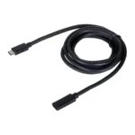 Unitek USB 3.2 Cable USB-C male - USB-C female 100W Μαύρο 1m (C14086BK-1M)
