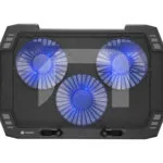 Natec Oriole Cooling Pad για Laptop έως 17.3" με 3 Ανεμιστήρες και Φωτισμό