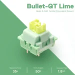 Redragon A113 Bullet-QT Lime-Soft Tactile Mechanical Switches
