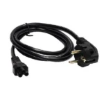 Savio Schuko - IEC C5 Cable 1.8m Μαύρο CL-81